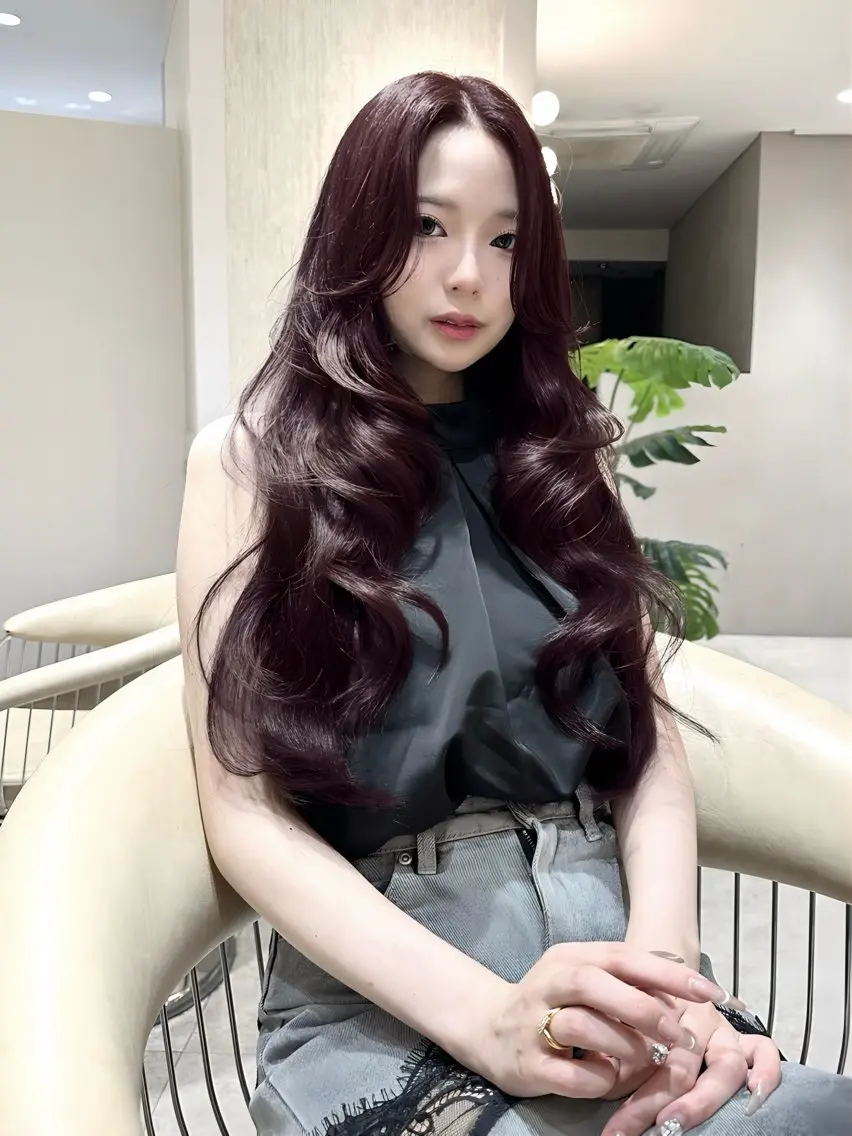 ロング ♡Yoshino♡ 色っぽトレンドヘアのヘアスタイル