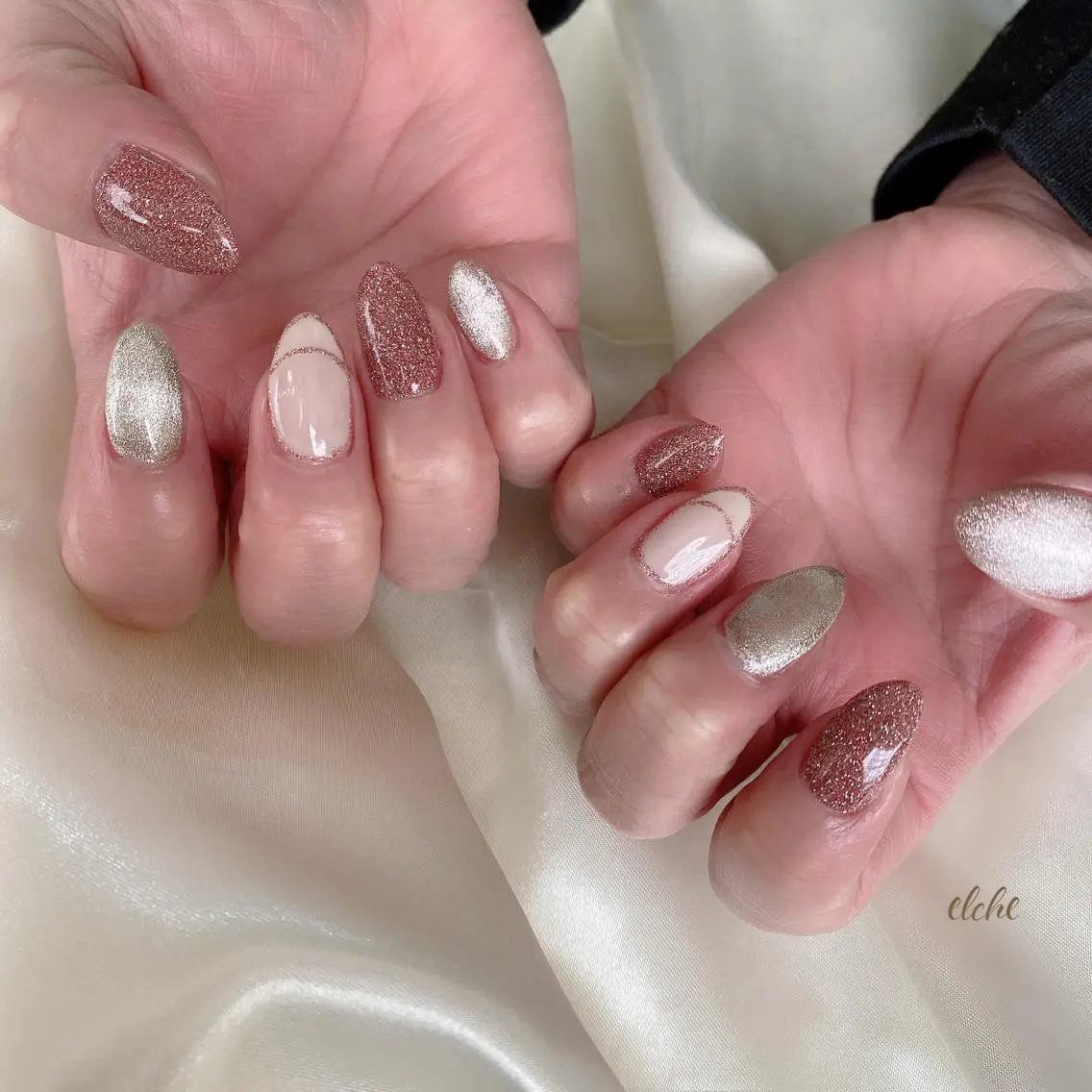 ネイル フラッシュネイル salon de fika【中崎町】のネイルデザイン