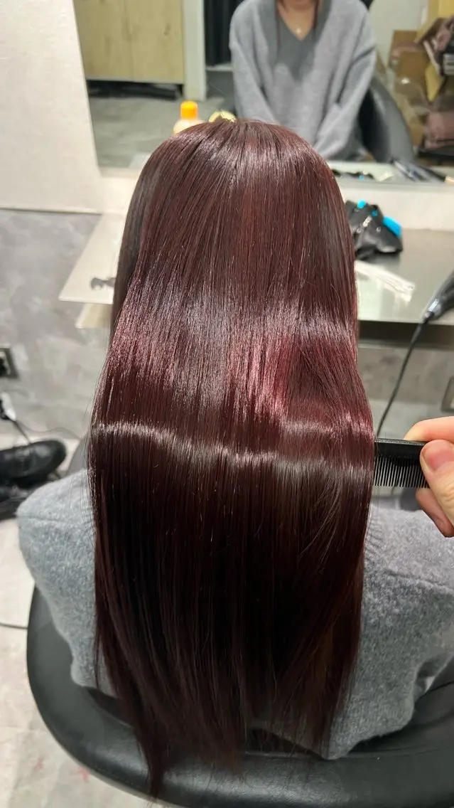 カラー 艶髪✨透明感カラー 山本　遥斗のヘアスタイル