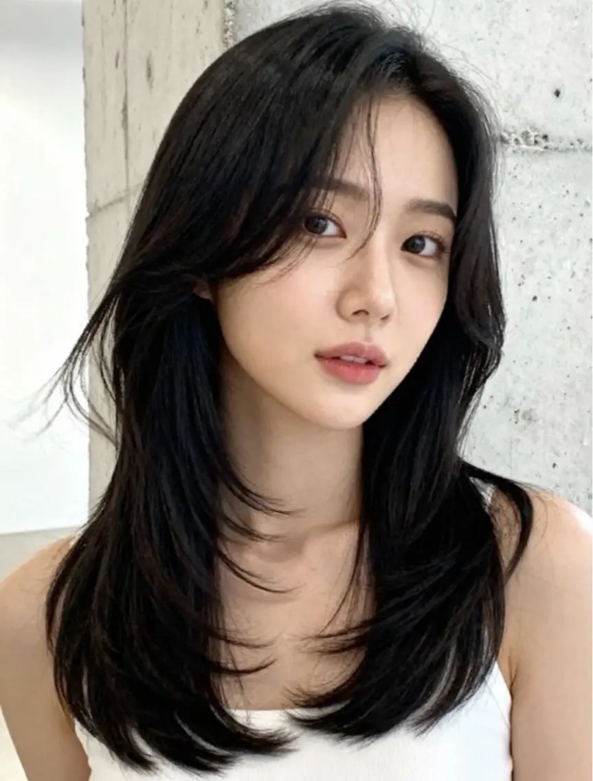 ロング 大山 倫摩のヘアスタイル