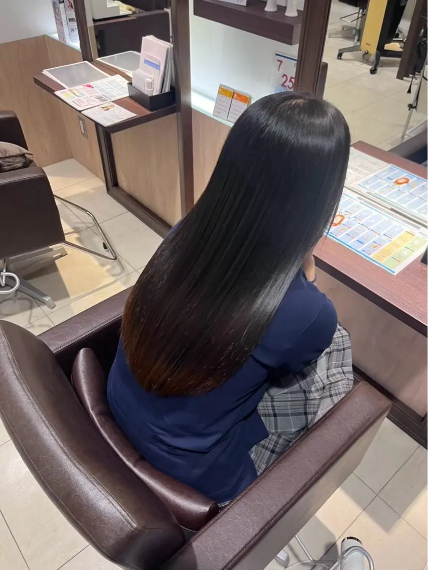 ロング ヘアカラー 🩷🫧モテ艶髪🫧 🩵須原華那子のヘアスタイル