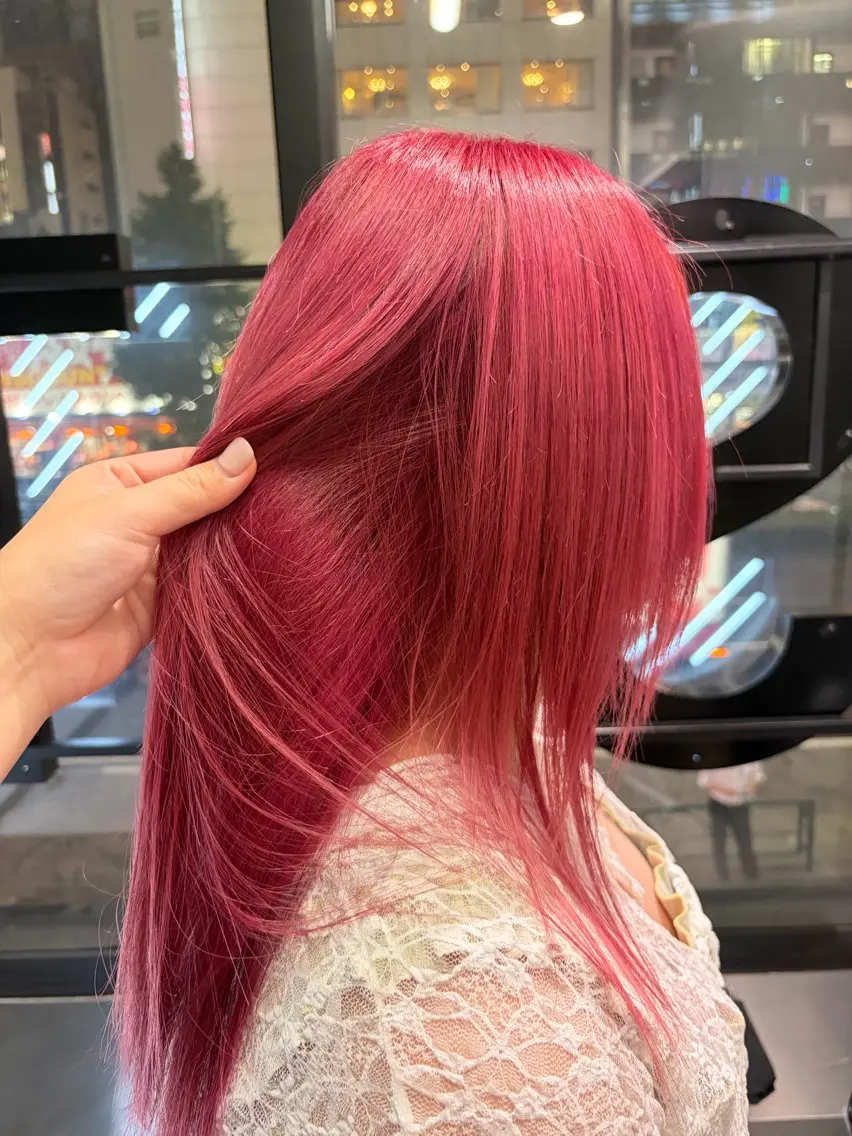セミロング ヘアカラー 新宿/ヘアカラー🎠 Runeのヘアスタイル