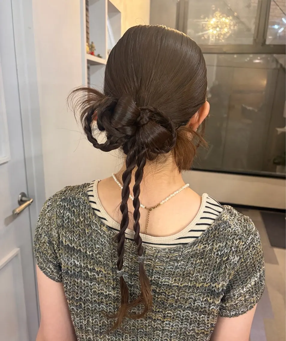 ヘアアレンジ ★透明感カラー MIYU⋆.ೃ࿔*:のヘアスタイル