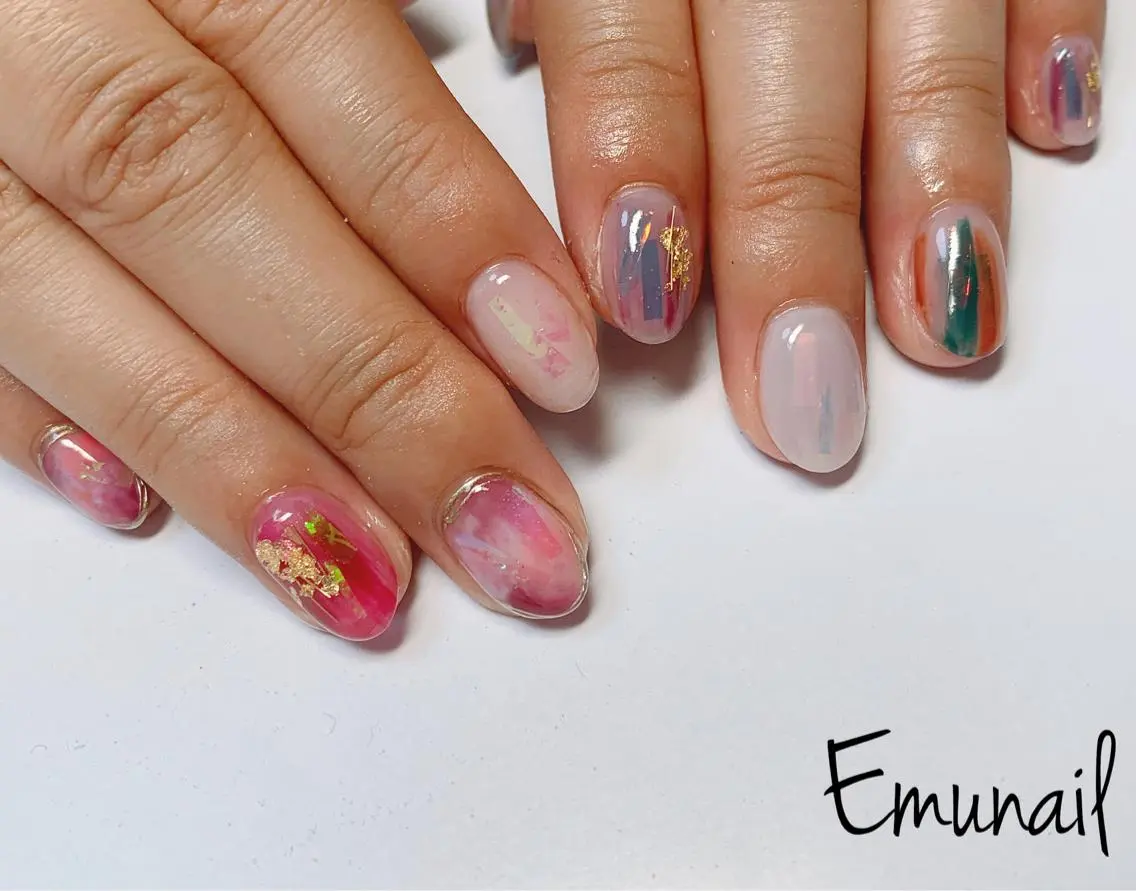 ネイル ハンドネイル Emu Nailのネイルデザイン