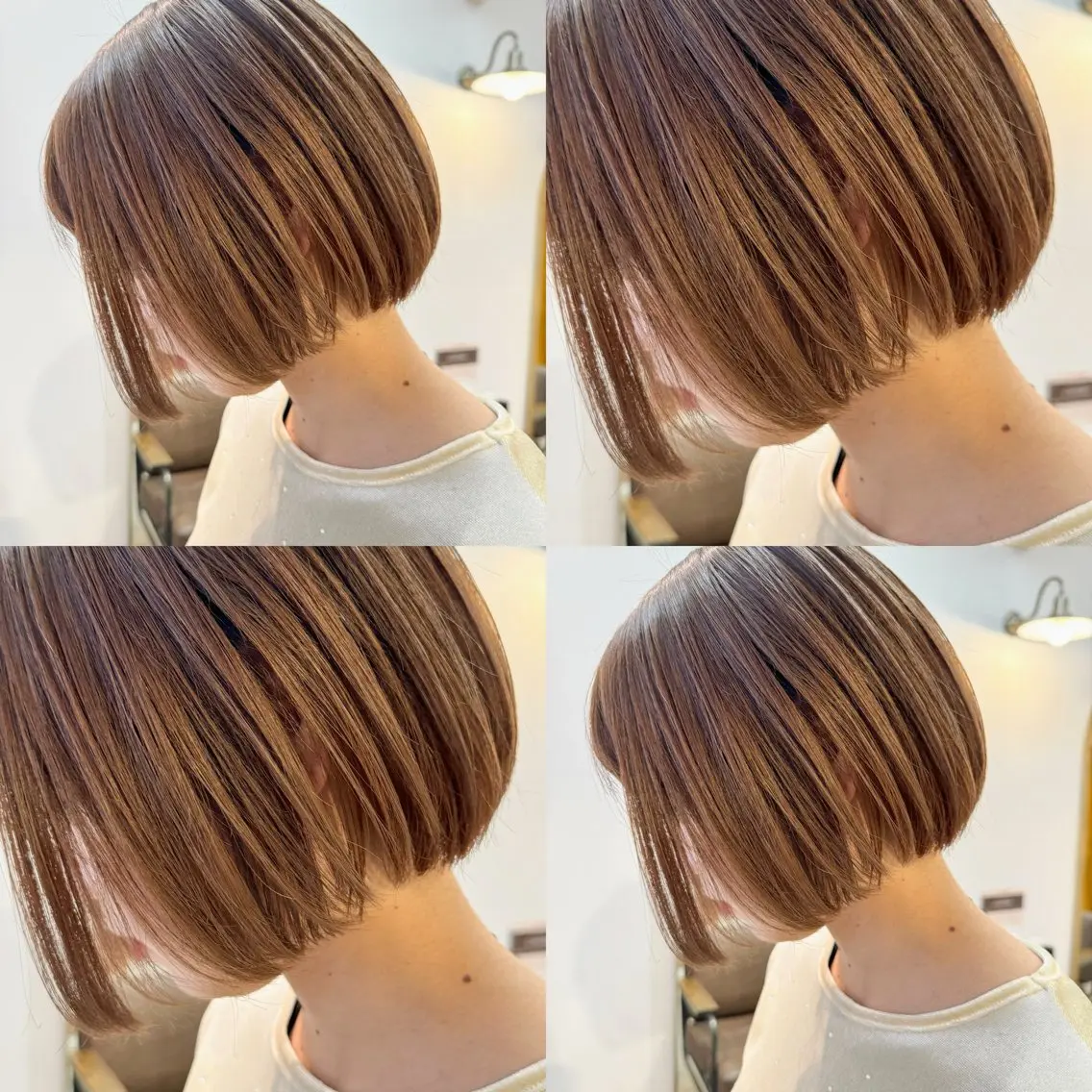 ショート ボブ 透明感/縮毛/ボブ CHIHIROのヘアスタイル