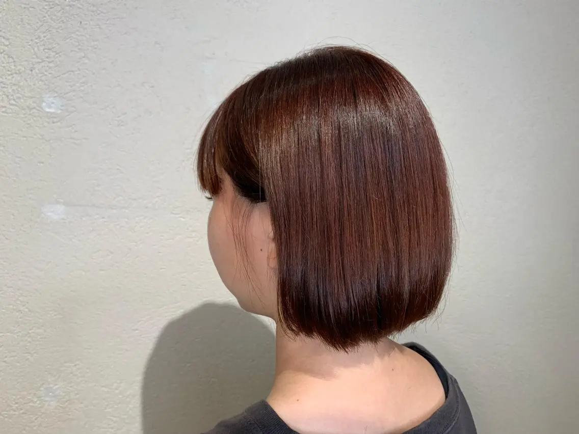 ショート 透明感カラー 金村真子のヘアスタイル
