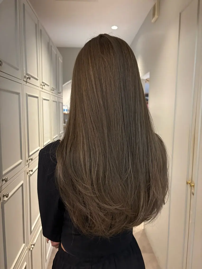 ロング ヘアカラー ブリーチなしWカラー /SACHIKAのヘアスタイル