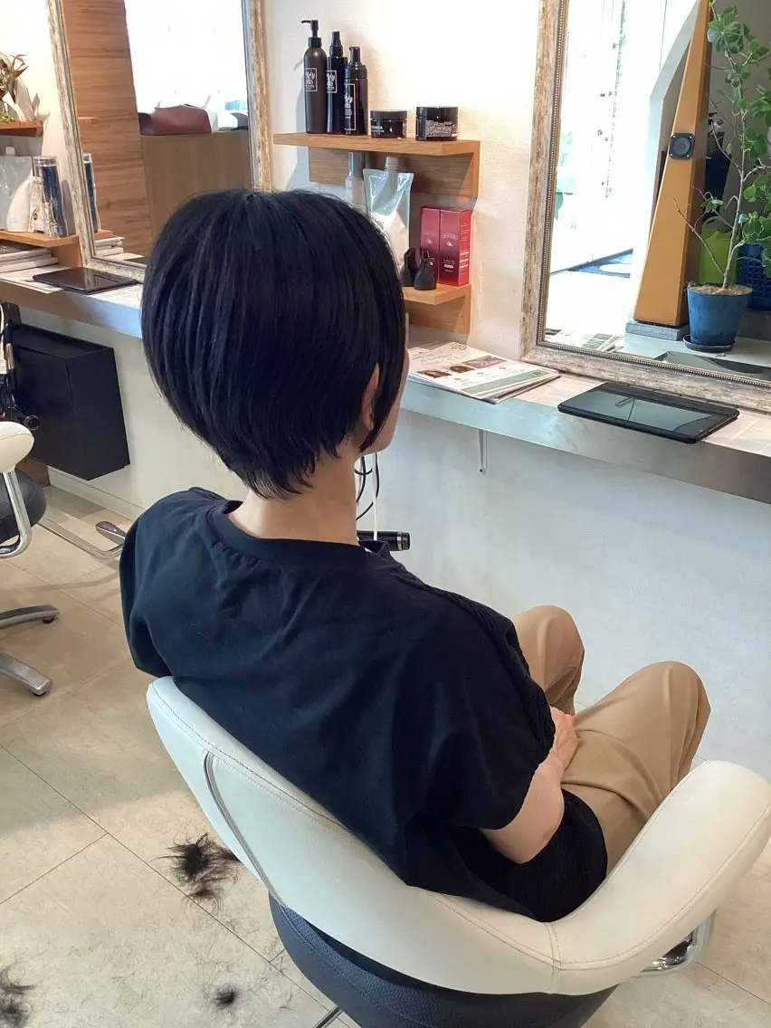 ショート カット hair bonitaのヘアスタイル