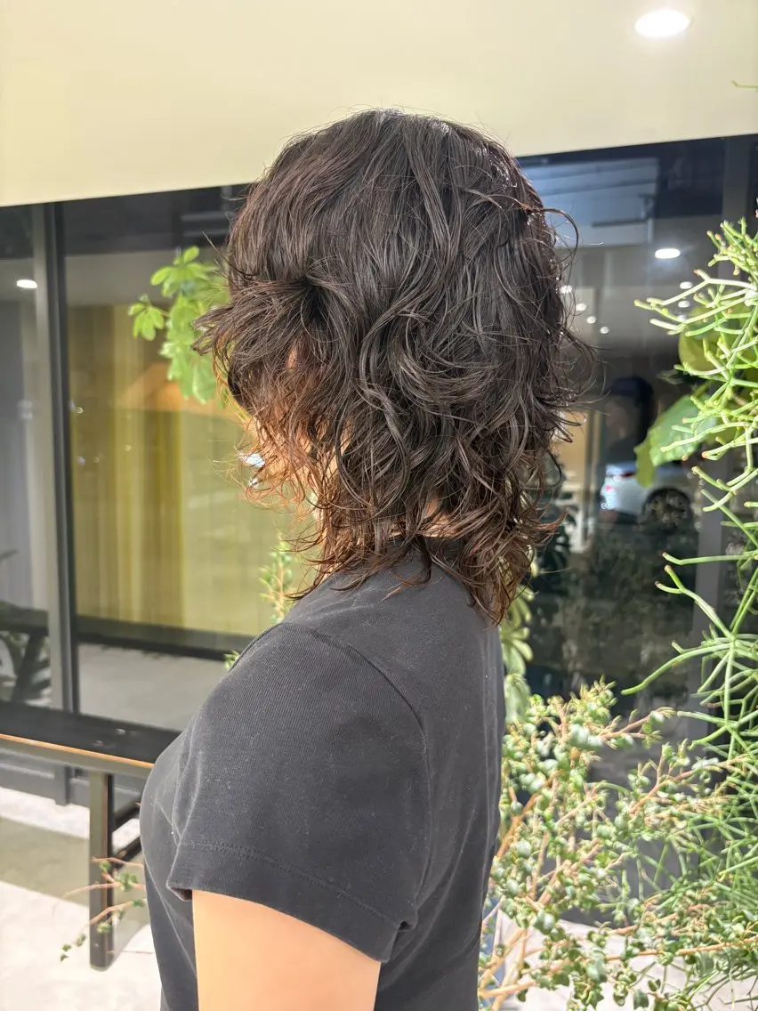 パーマ パーマ 堀 愛希子のヘアスタイル