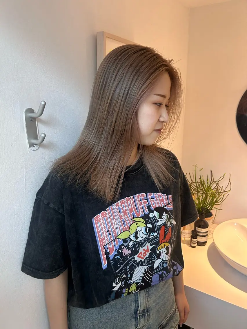 カラー かがやしづ ⭐️カラーモデルのヘアスタイル