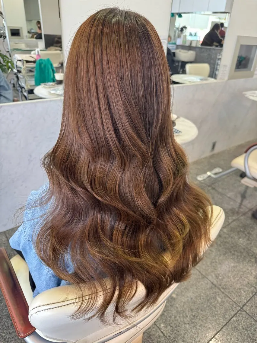 ロング アッシュ 🫧ヒシダアキ taboo.i🫧のヘアスタイル
