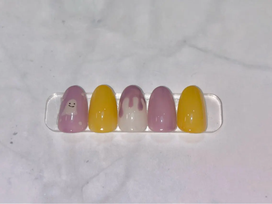 ネイル ハロウィン ハンドネイル 💎TIARA moeのネイルデザイン