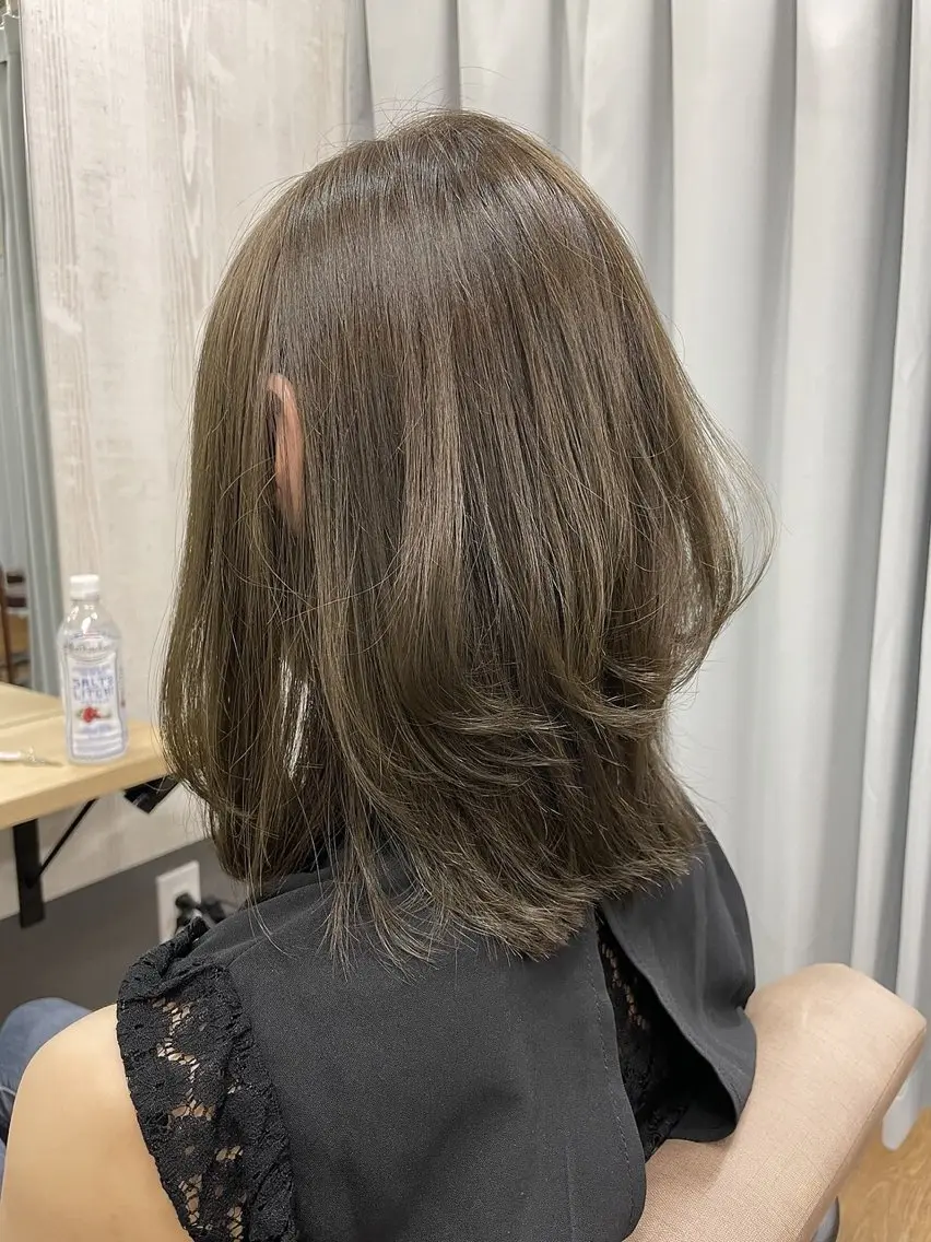 カラー+5ステップトリートメントの写真