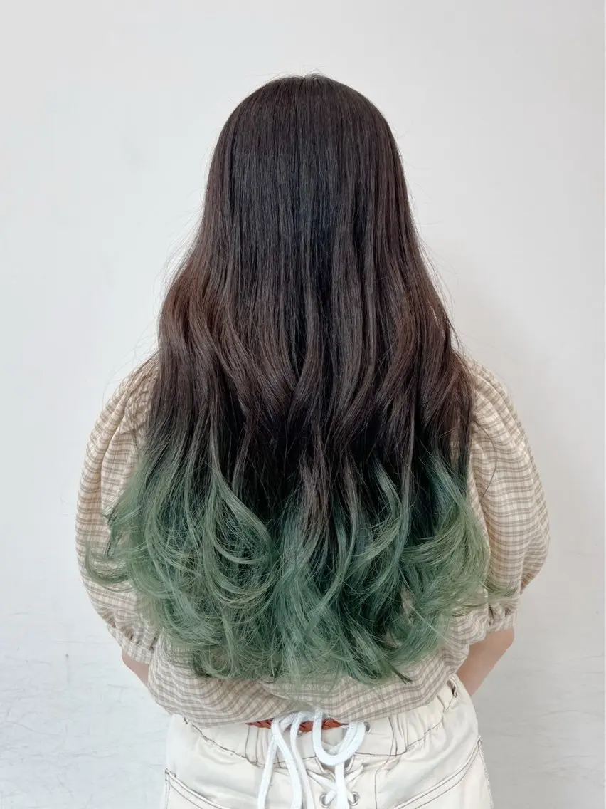 ロング カラー 💠urara opus💠🩵のヘアスタイル