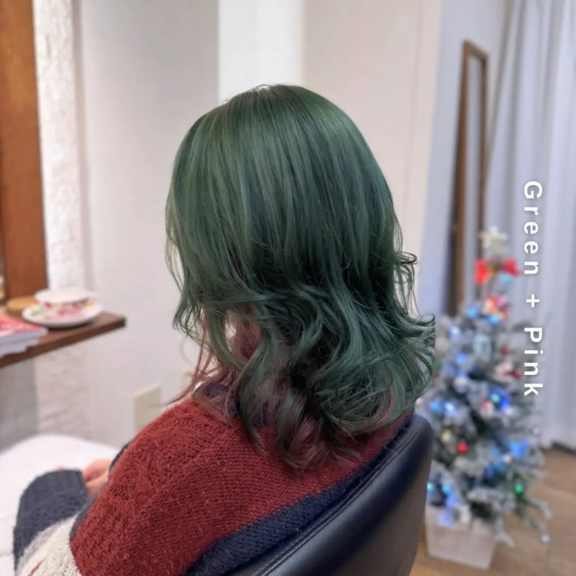 ロング カラー ピンクカラー ヘアカラー トリートメント ヘアセット しんのすけ /モデルさん募集中のヘアスタイル