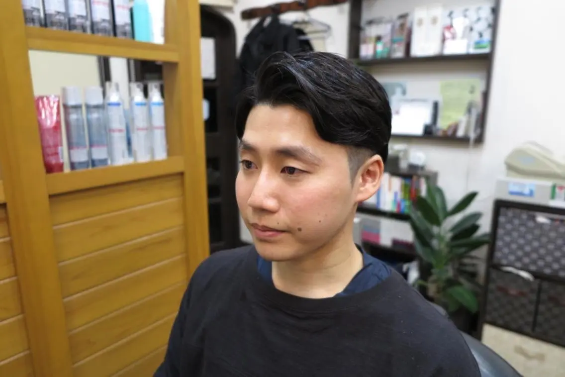 ショート メンズ 男を磨く Barber オオキのヘアスタイル
