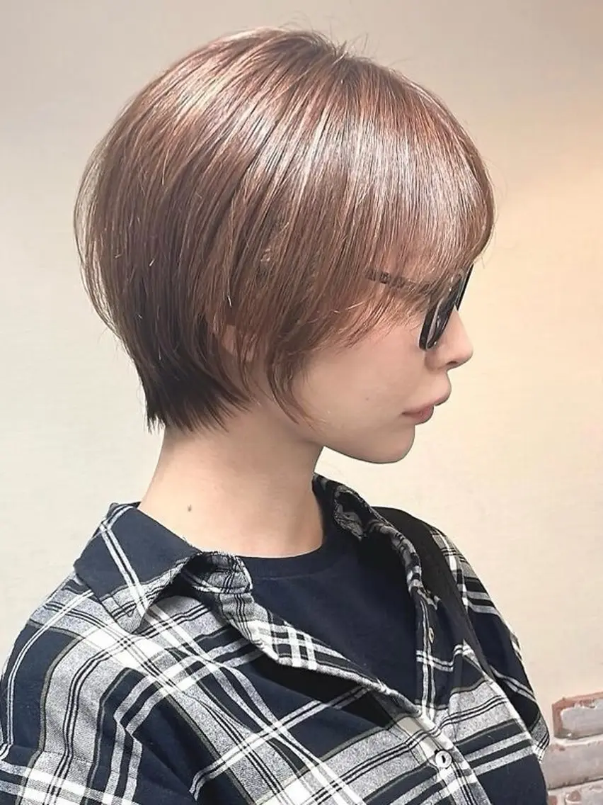ショート ⭐️プルエクステ/ カットモデルKAHOのヘアスタイル