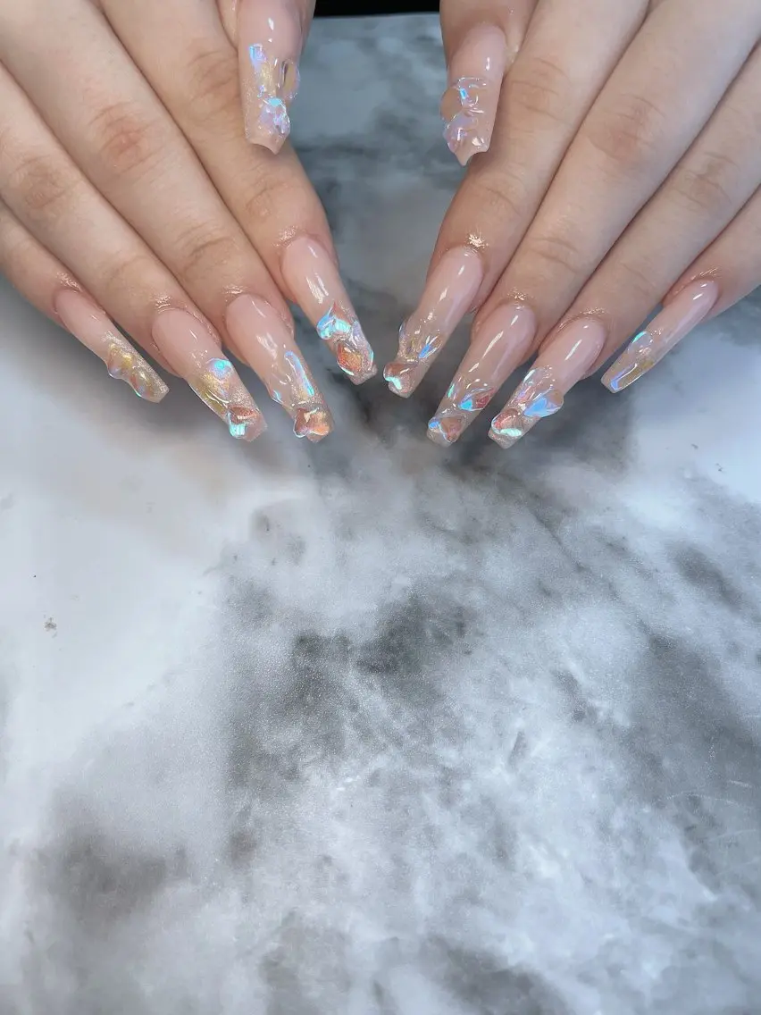 ネイル ロングネイル ハンドネイル Kayo 💅のネイルデザイン