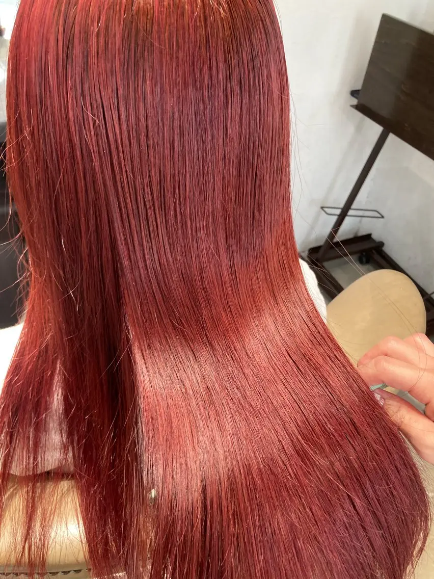 カラー ブリーチ Maison HARU宮本 楓のヘアスタイル
