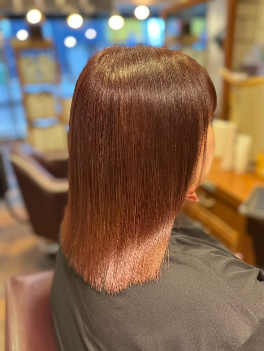 カラー ヤマダ トモナ 🍒🫧‪のヘアスタイル