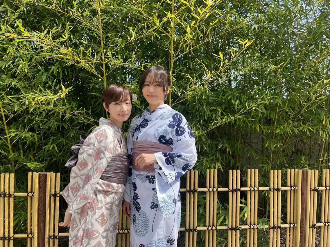早朝割り‼️隅田川花火大会🎆浴衣着付け+ヘアセット🎐✨6210円〜の写真