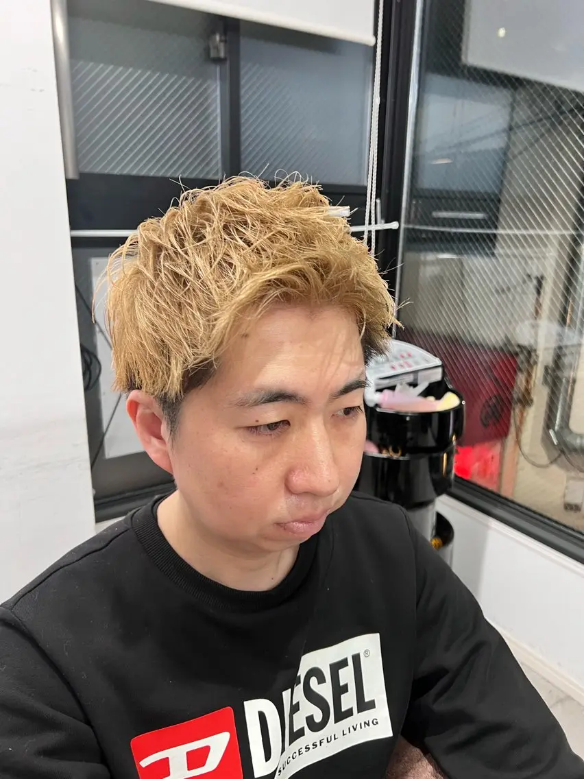 メンズ 髪質改善JILL 桑原のヘアスタイル