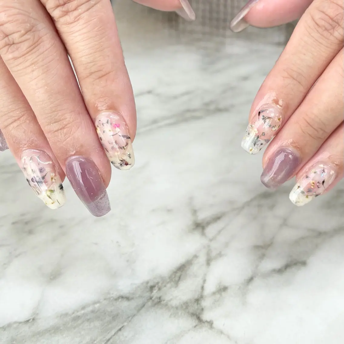 ネイル ニュアンスネイル ハンドネイル Nail Salon Luire  Naoのネイルデザイン
