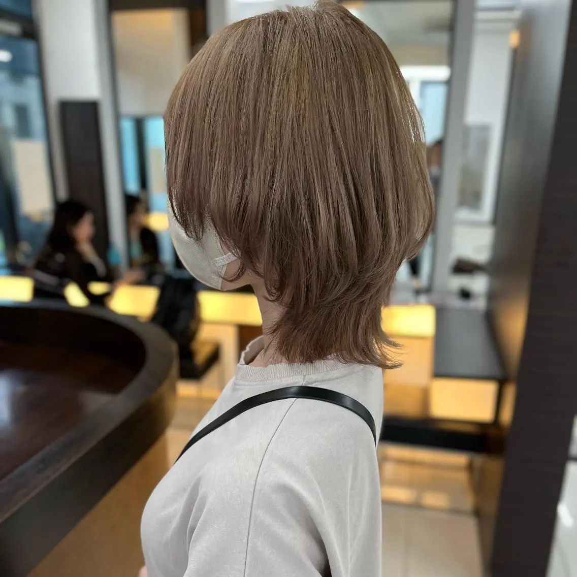 ショート カラー レイヤーカット 似合わせカット ショートヘア ウルフカット ハタケヤマヨシキ ／BOOTHのヘアスタイル