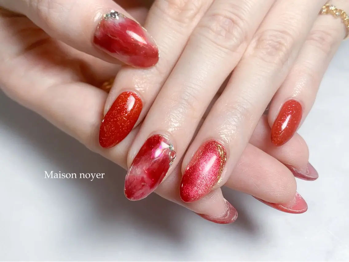 ネイル ハンドネイル Maison noyerのネイルデザイン