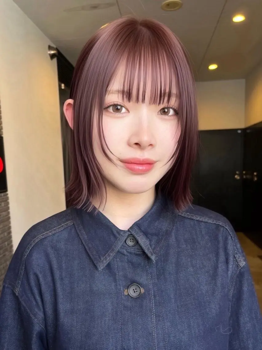 透明感カラーの写真
