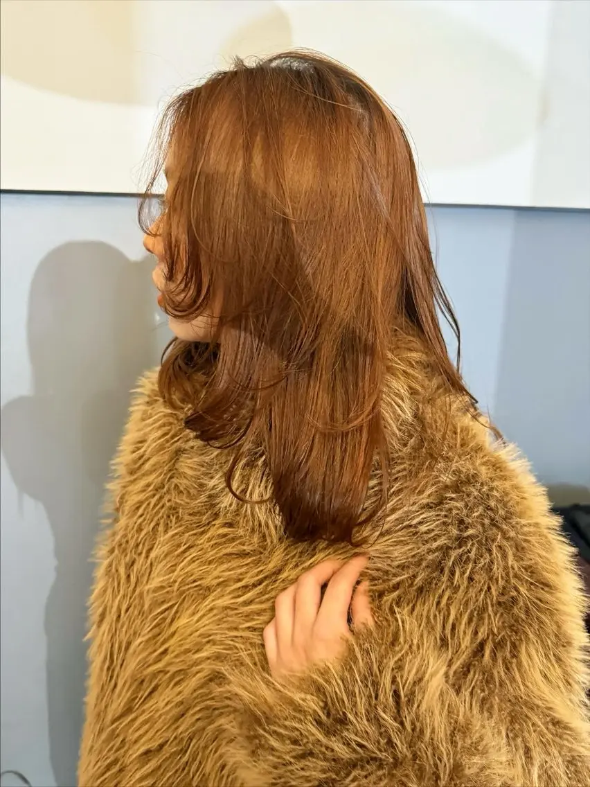 ミディアム カラー ❤️アヤカ レイヤーカット❤️のヘアスタイル