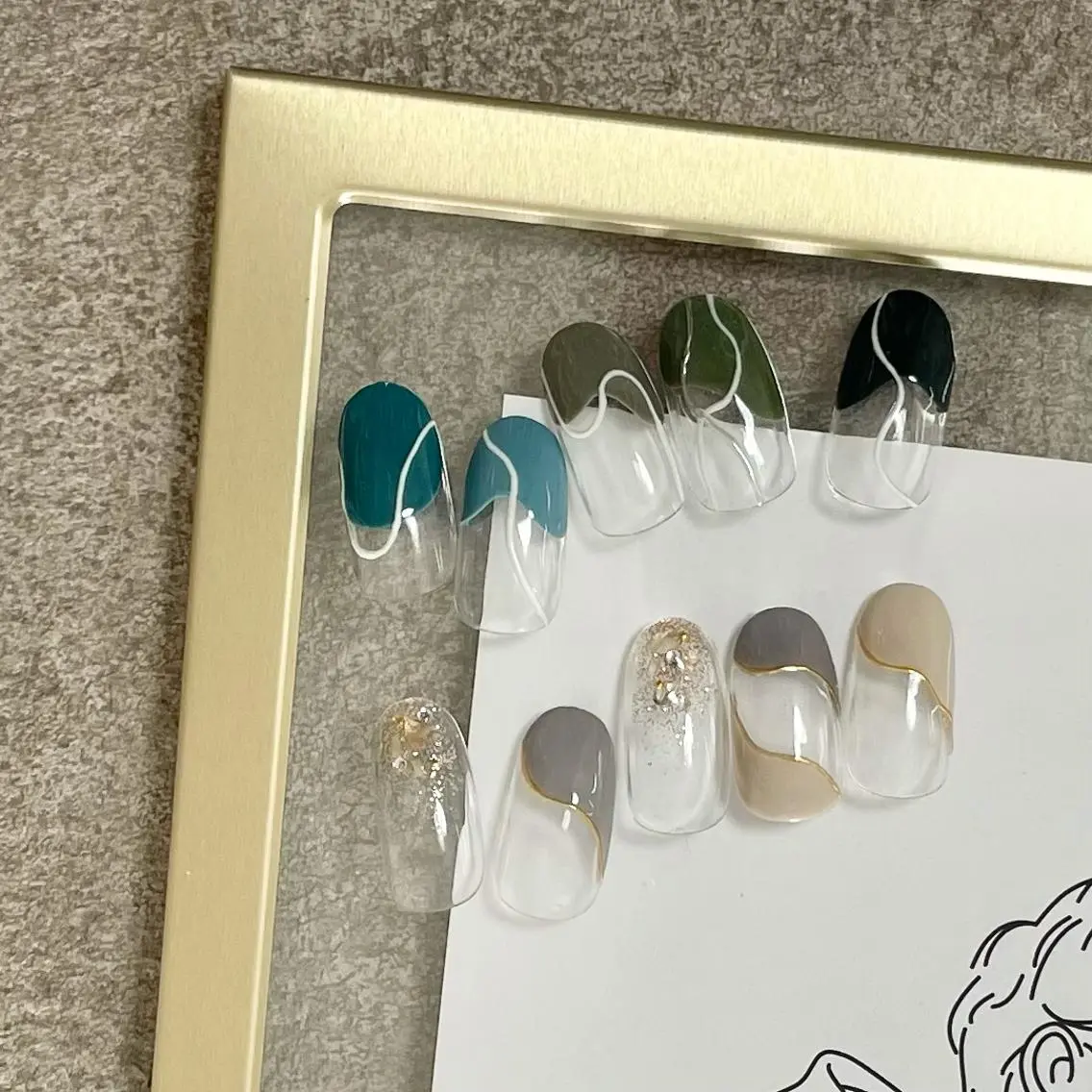 ネイル ハンドネイル ハンドケア m-nail 🌙minamiのネイルデザイン
