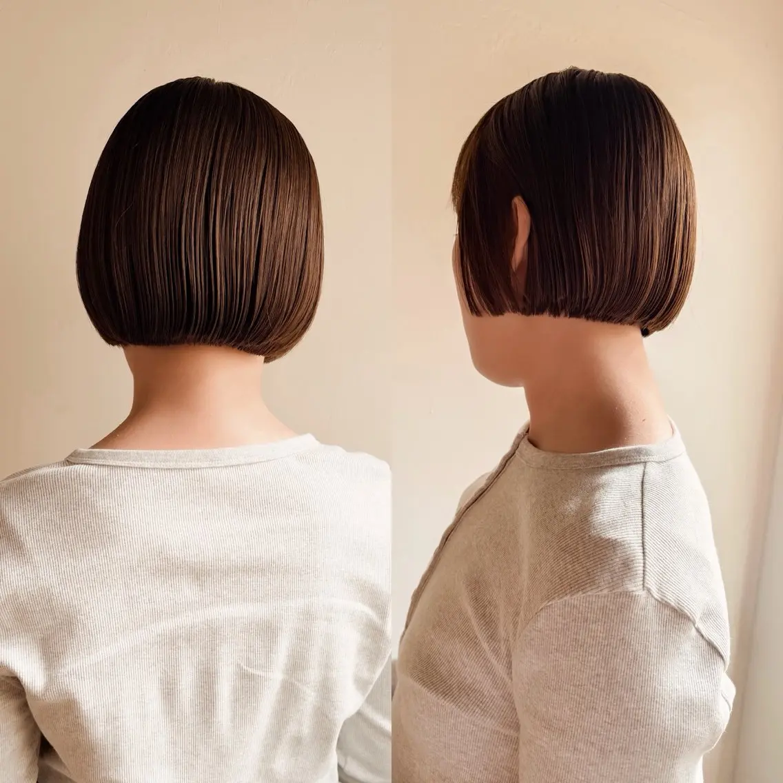 ショート カラー ベージュカラー 透明感カラー イルミナカラー ボブ カット ヘアカラー トリートメント 板谷みさき /似合わせBobのヘアスタイル