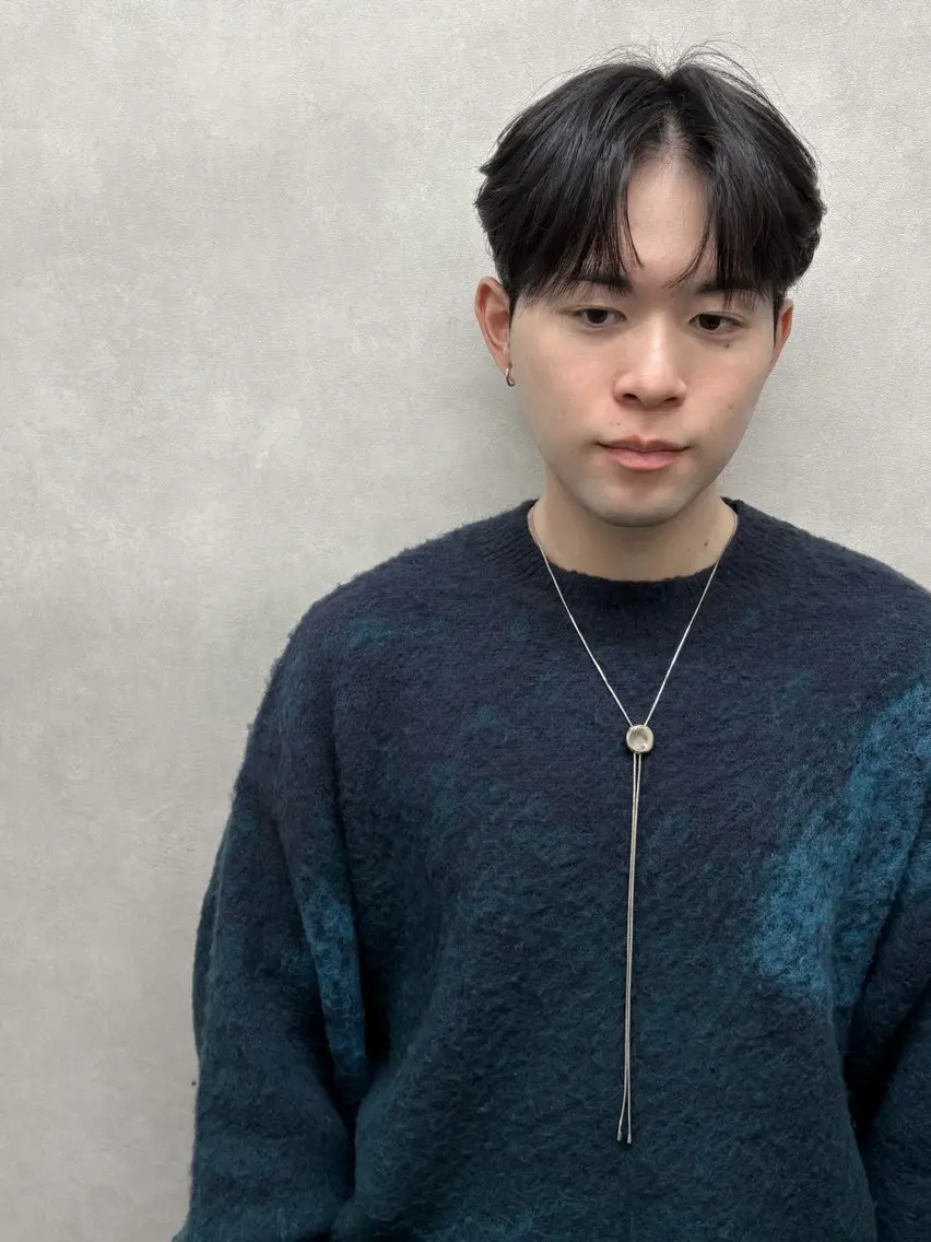 パーマ メンズ カット パーマ 札幌韓国メンズ 🇰🇷YUITOのヘアスタイル