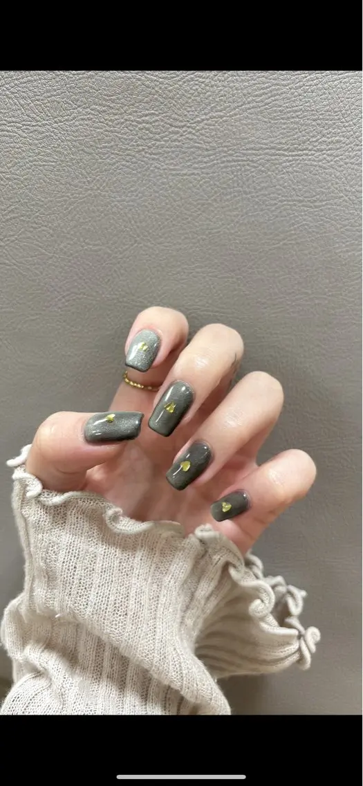 ネイル キラキラネイル マグネットネイル Kanon🌸浦和 filonnailのネイルデザイン