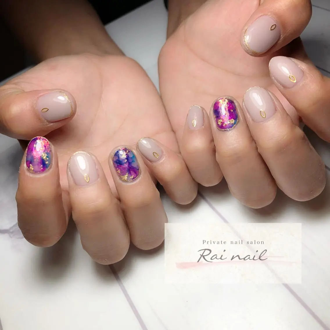 ネイル ハンドネイル Rai nail_ Risaのネイルデザイン