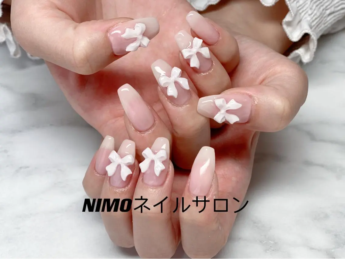 カラー ハンドネイル ハンドケア NIMO ネイルサロンのネイルデザイン