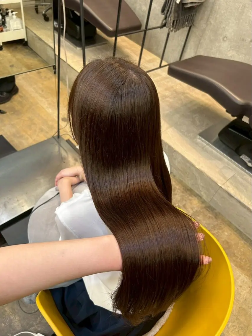 ミディアム カラー ヘアカラー ブラウンカラー特化/ 艶✖️上品/修生のヘアスタイル