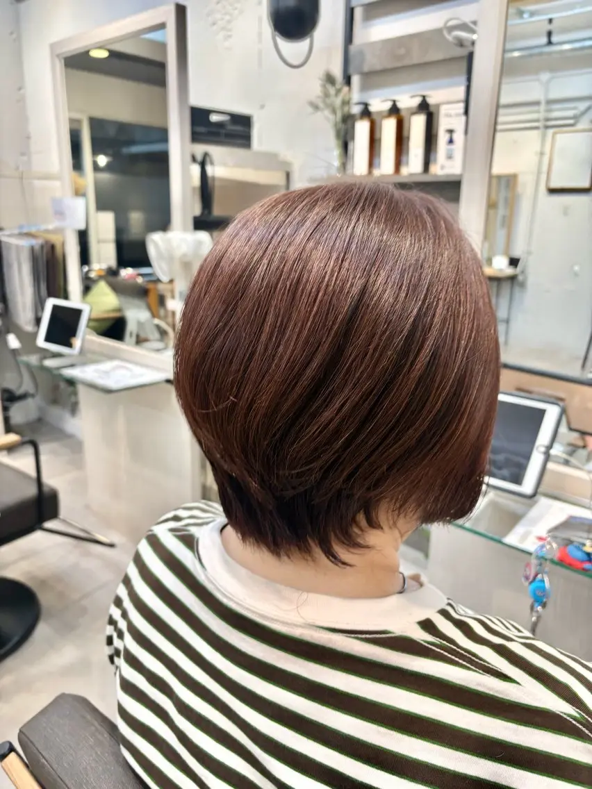 ショート 🥨伊藤みやこ🥨 カットモデル🌈のヘアスタイル