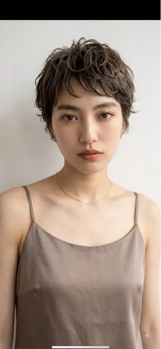 ショート パーマ カット パーマ ✨銀座デザインパーマ 大野✨のヘアスタイル