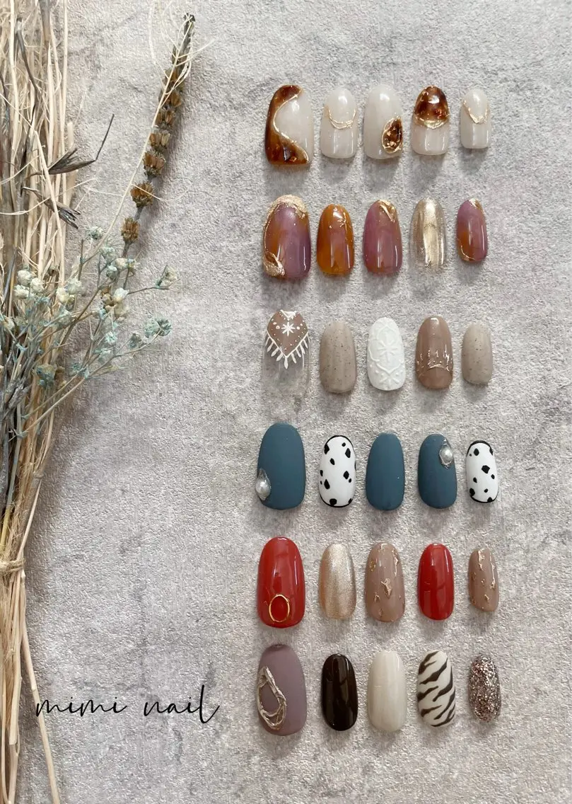 ネイル ハンドネイル mimi nailのネイルデザイン