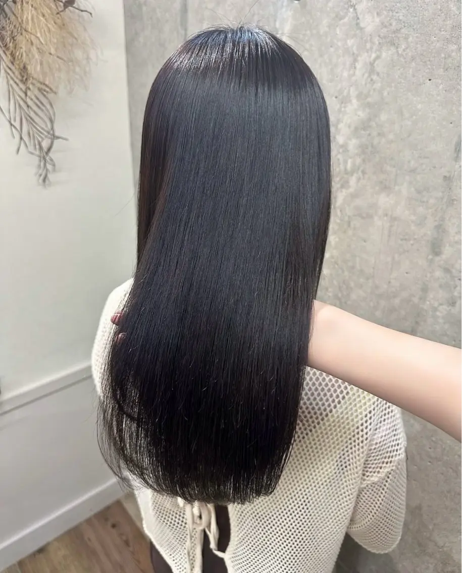 ロング 櫻坂ヘアメ美容師 すず花🌸のヘアスタイル