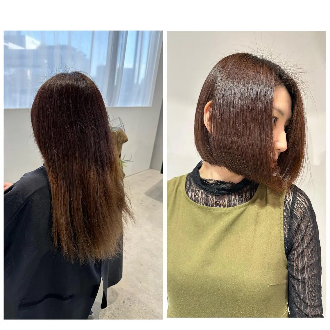 ショート パーマ 酸性ストレート ストレートパーマ MUK ムクのヘアスタイル
