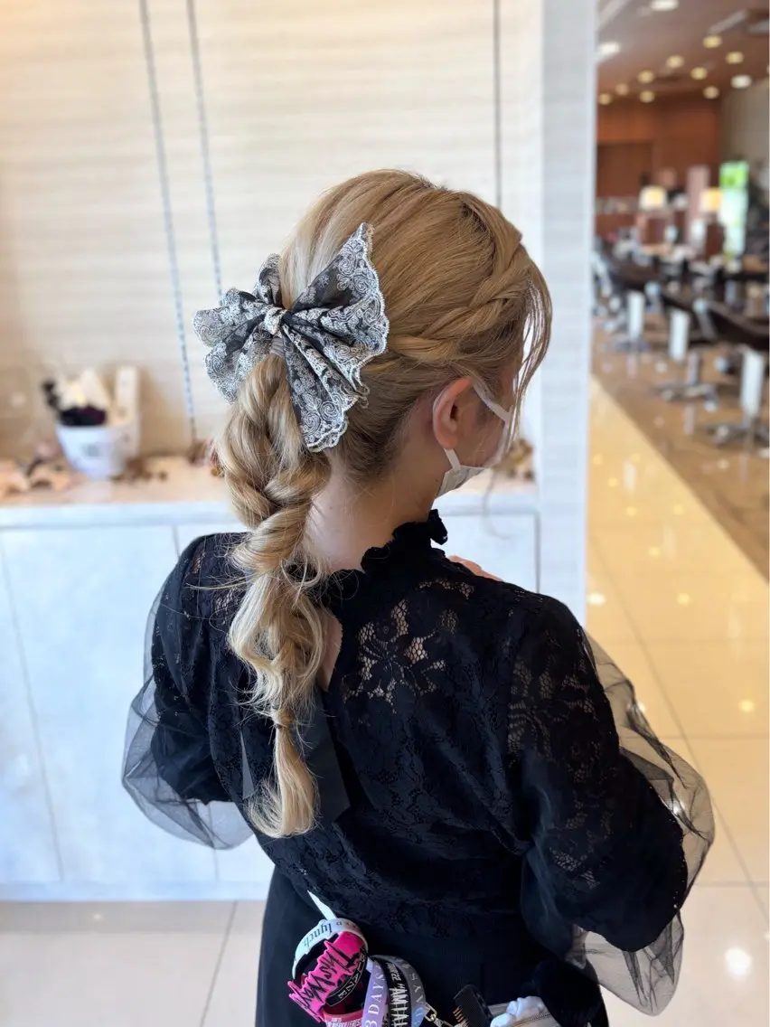 ヘアアレンジ ヘアセット まい 静岡インター通りのヘアスタイル