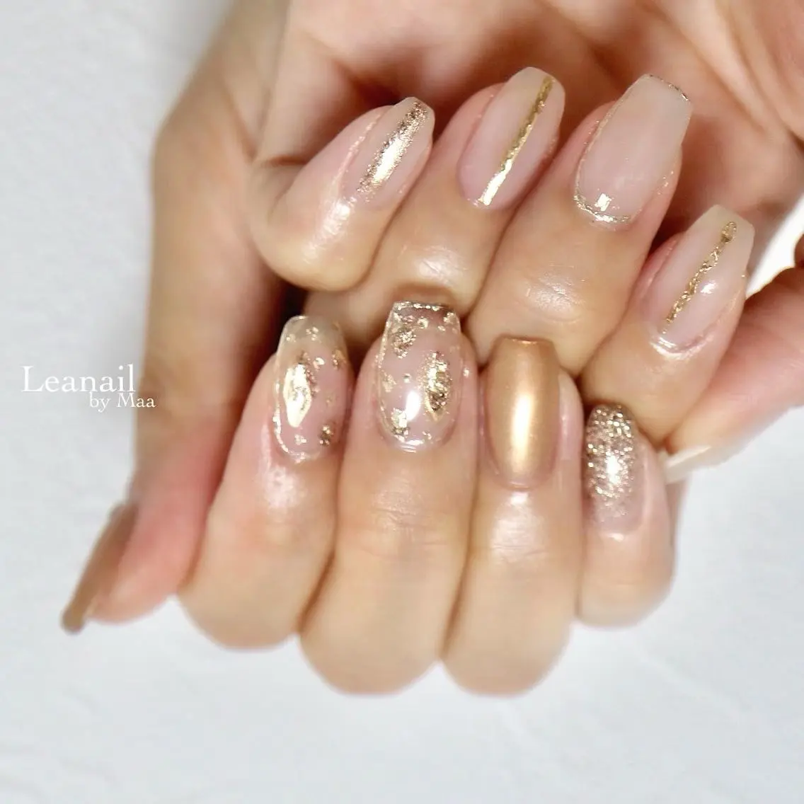 ネイル private_ salon.Leaのネイルデザイン