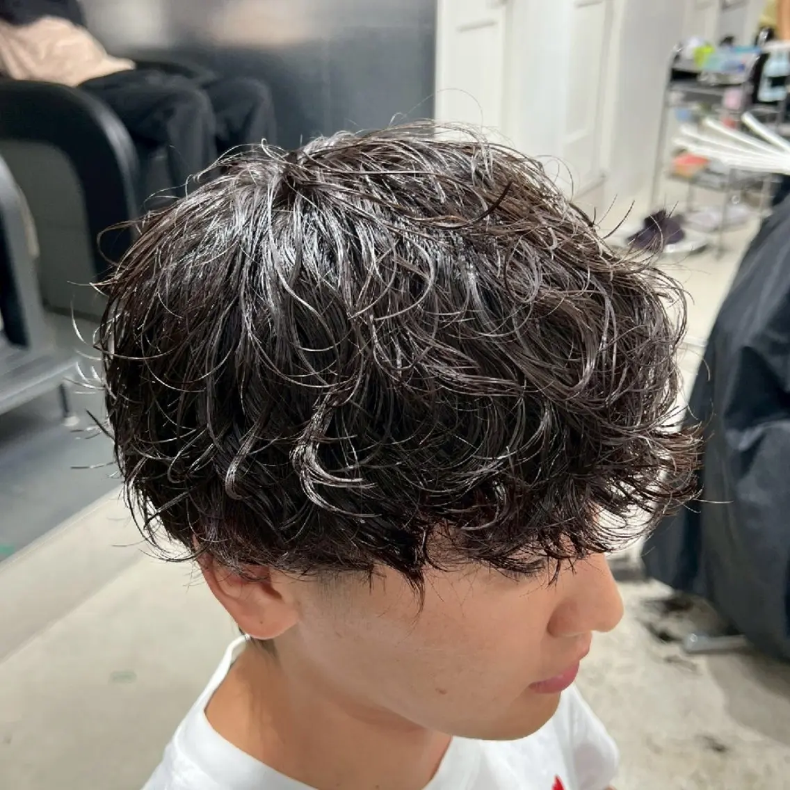 パーマ メンズ メンズパーマ カット パーマ 名古屋のパーマ職人 /fifth/正岡のヘアスタイル