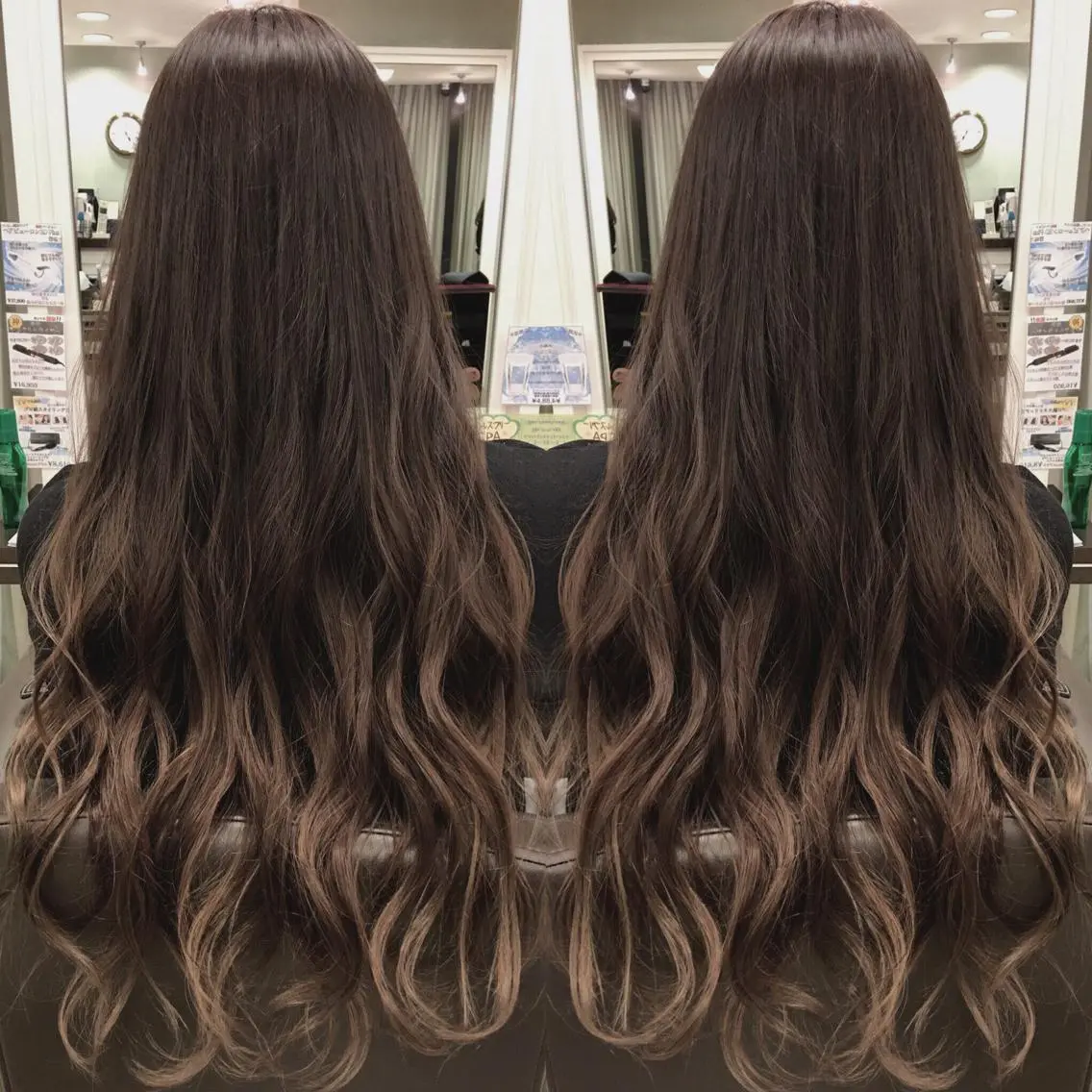 ロング カラー box mico. mutsumiのヘアスタイル