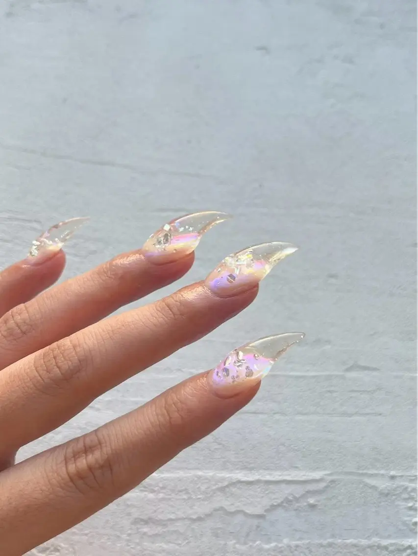 猫爪ネイル🐈⬛ワンカラー💅【オフあり】の写真