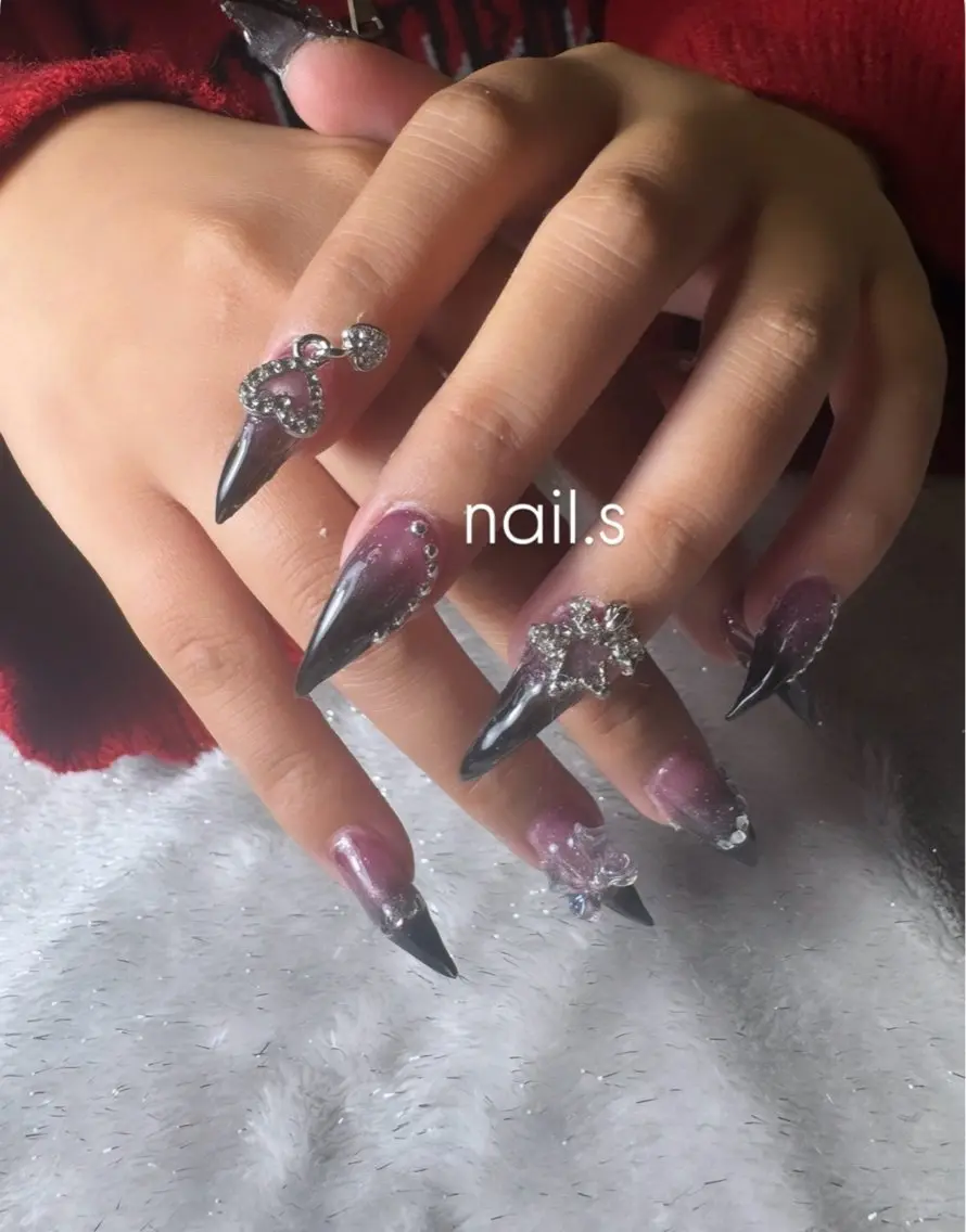ネイル 長さ出し グラデーション ハンドネイル nail.s misatoのネイルデザイン