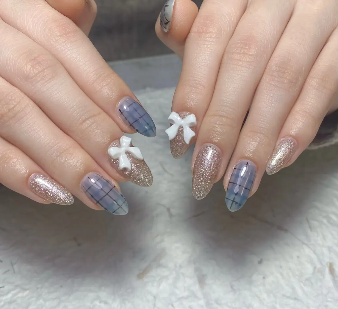 ネイル アートネイル フレンチネイル ジェルネイル グラデーション 韓国ネイル Nail Salon kihi大塚店のネイルデザイン